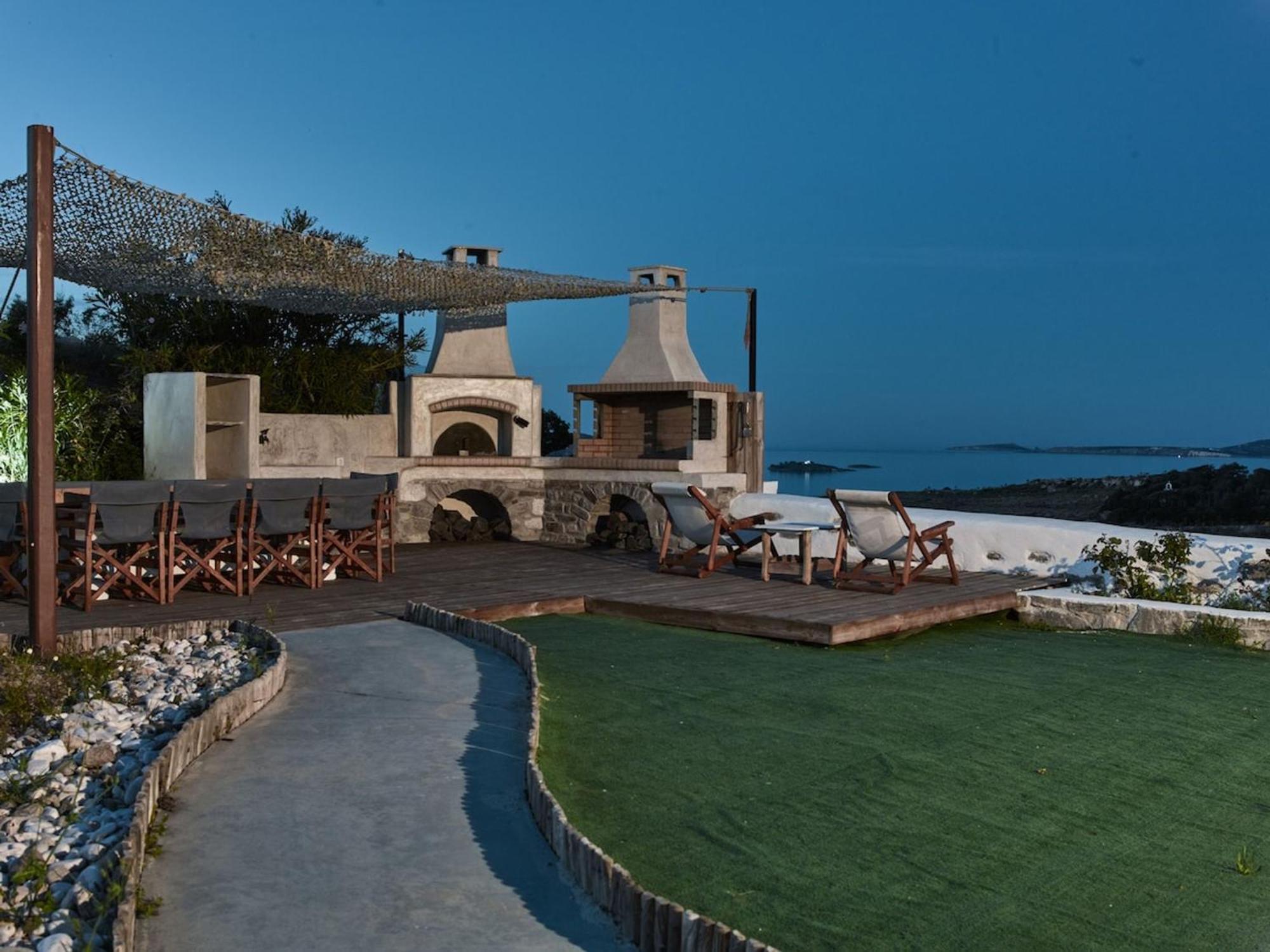 Maria Seaview Villa Near Naousa Dış mekan fotoğraf