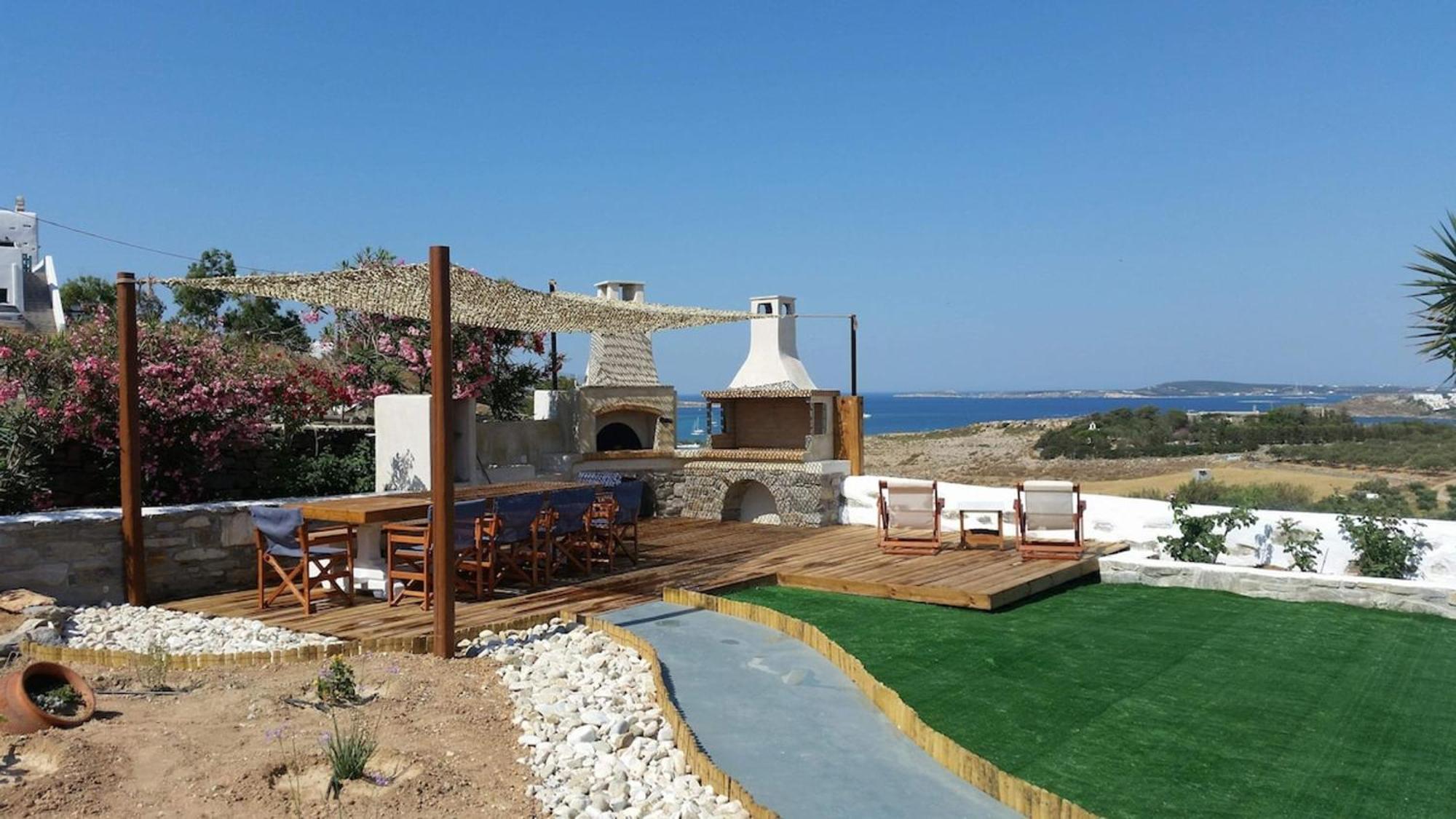 Maria Seaview Villa Near Naousa Dış mekan fotoğraf